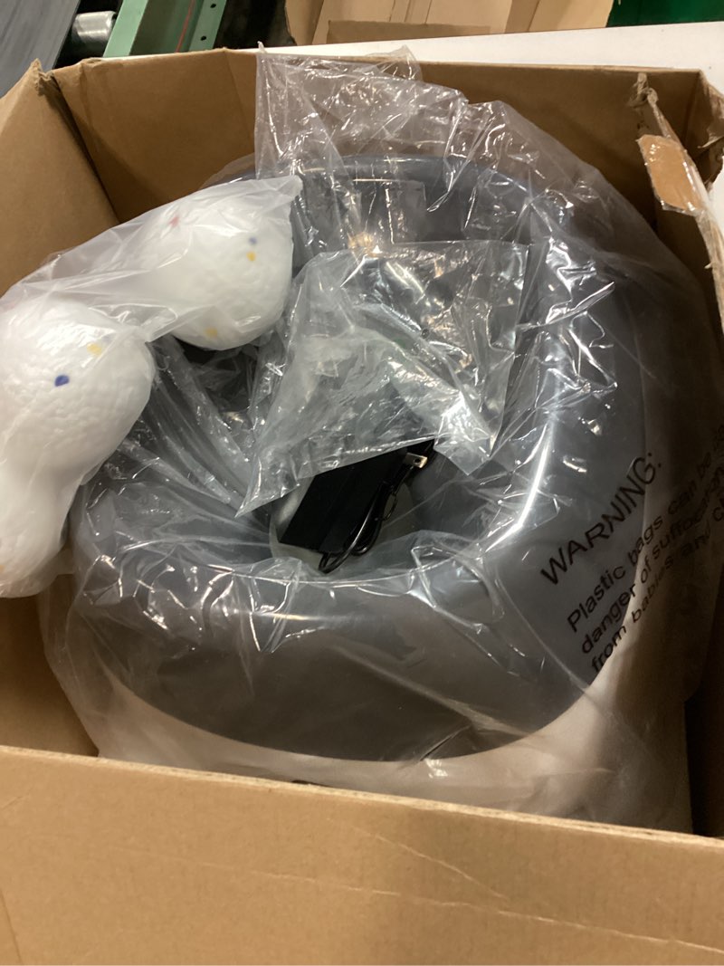 Condition photo showing Good Condition for Elevon Dog Ball Thrower Launcher, Indoor/Outdoor Automatic Ball Launcher for Small and Medium-Sized Dogs, Includes 6 Mini Tennis Balls and a Data Line, Grey Gray Medium Machine, 6 Balls