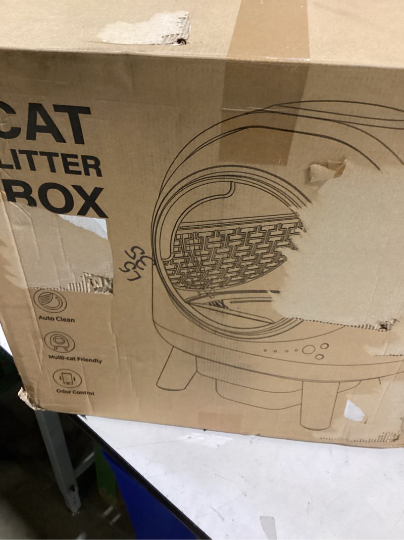 Condition photo showing As Is for galaxy cat litter box pod 2001