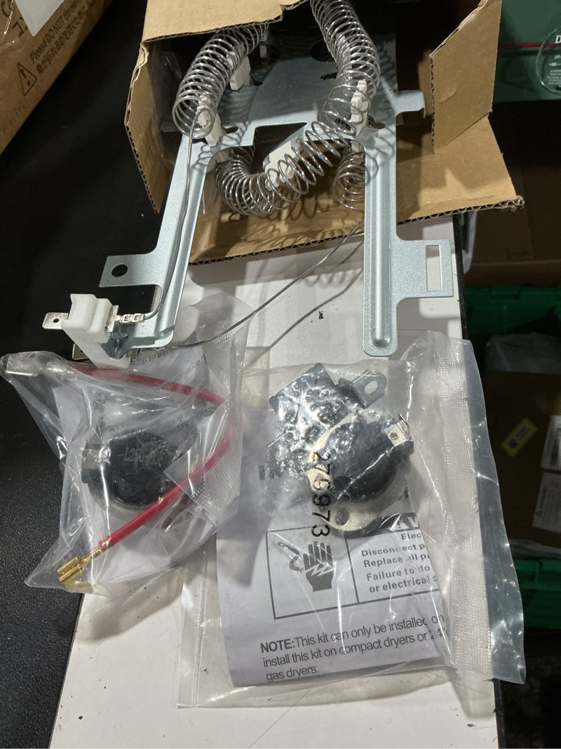 Condition photo showing Good Condition for (animate to stock photo)?2026 upgraded?8544771 wp8544771 dryer heating element 279973 3392519 thermal fuse 279816 thermostat cut off compatible with whirlpool,maytag,kenmore by ami parts