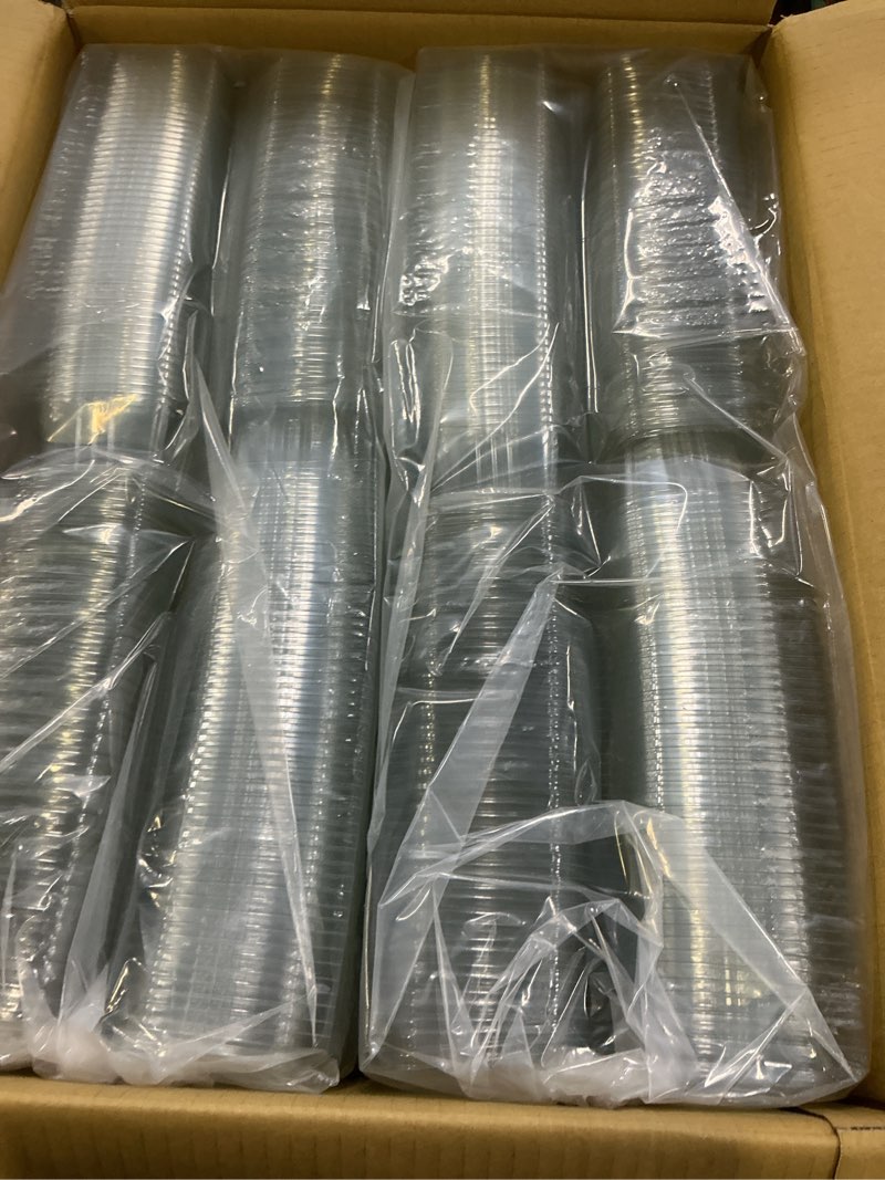 Condition photo showing New/Like New for 6oz rpet clear hinged lid deli container - 400pcs
