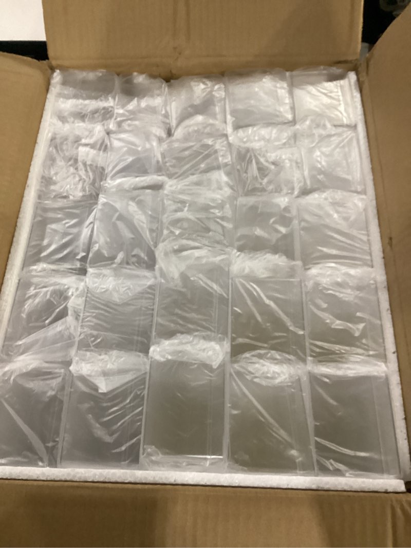 Condition photo showing New/Like New for 50 pack 12oz square clear plastic cups with lids and sporks&stickers disposable fruit cups for dessert,tiramisu container with lid,cupcake,parfait,pudding,iced cold drinks,fruits,bakeries