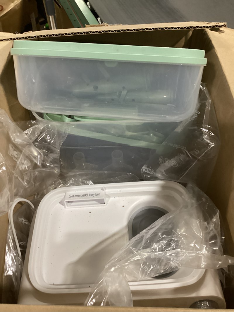 Condition photo showing As Is for Momcozy 3 Layers Large Bottle Sterilizer and Dryer, Fast Sterilize and Dry, Universal Bottle Sterilizer for All Bottles & Breast Pump Accessories, Touch Screen & Auto-Off Bottle Sanitizer