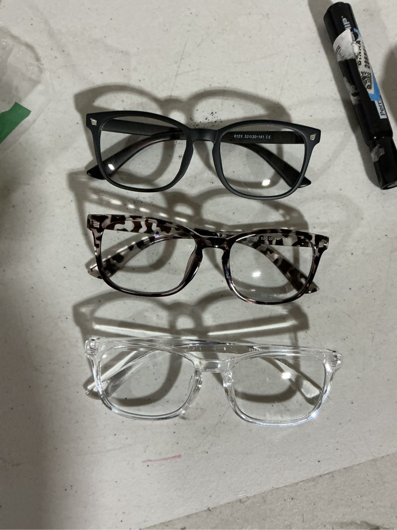 Condition photo showing Good Condition for cheers devices blue light blocking glasses for kids boys girls teens - computer glasses with unbreakable frame and anti-glare 3 pair mix-f1 age 10-18 yrs