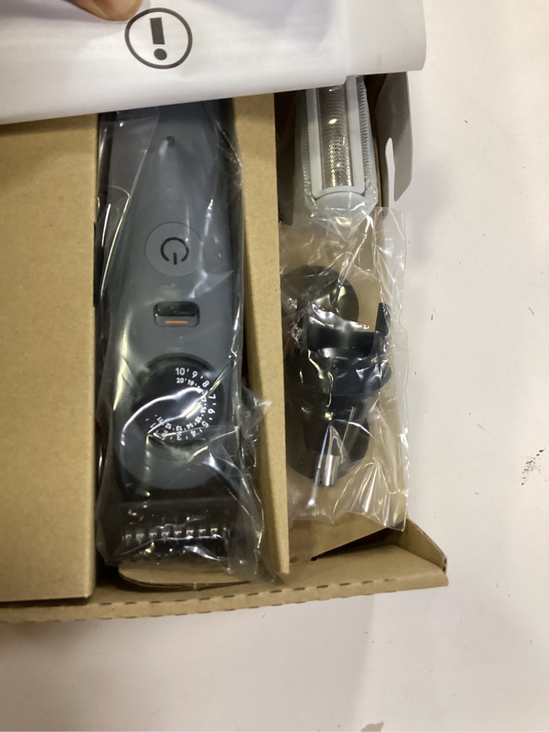 Condition photo showing New/Like New for braun series 5 all-in-one beard & body grooming kit for men, cordless trimmer, hair clippers & shaver for face, hair & body with smooth shave head, aio 5510