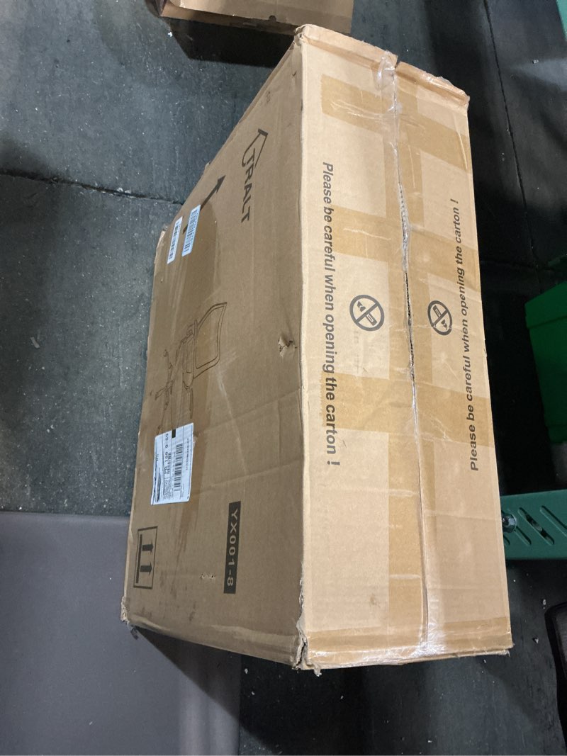 Condition photo showing New/Like New for TRALT Ergonomic Office Chair - Desk Chair with Wave High Back Adjustable Lumbar Support Computer Chair - Gaming Chairs Mesh Backrest and PU Leather Seat for Home Reading Chairs to Adults(Black)