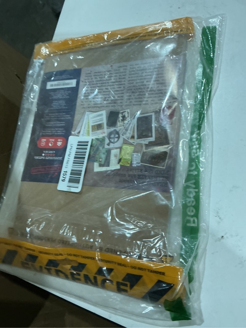 Condition photo showing Good Condition for cryptic killers unsolved murder mystery game - cold case files investigation detective evidence & crime file - individuals, date nights & party games- murder in medieval britain