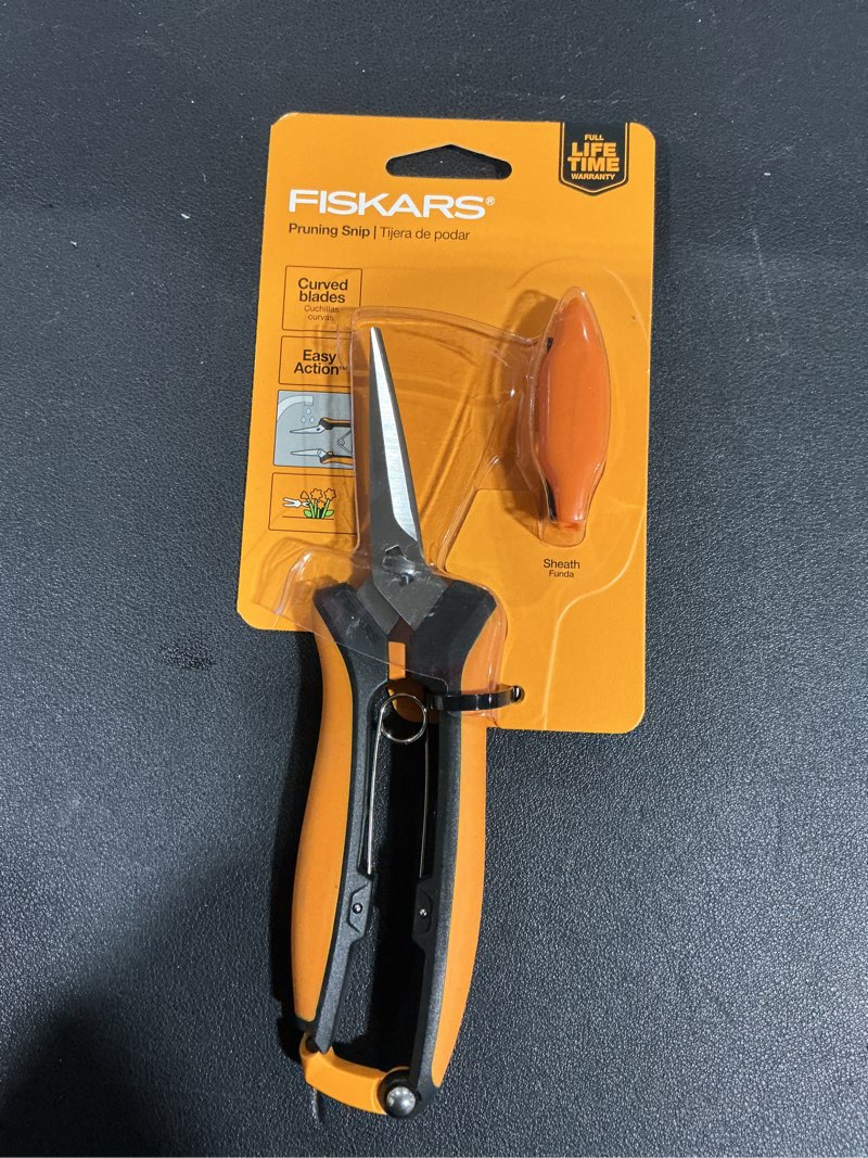 Condition photo showing As Is for Fiskars Stainless steel Garden snip