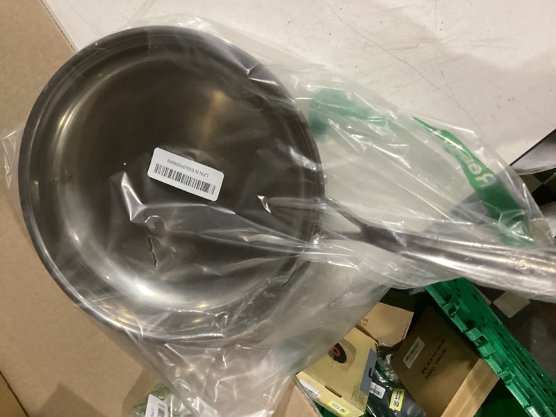 Condition photo showing Good Condition for cuisinart custom clad 5-ply stainless cookware 10" fry pan, cc522-24 one size