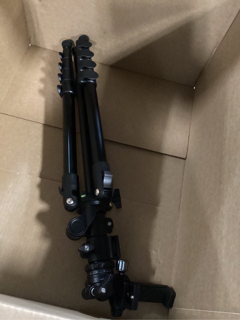 Condition photo showing Good Condition for SmallRig CT25 64.5"/164cm Horizontal Overhead Tripod for iPhone & Camera, with Phone Holder & Carrying Bag, 22lb Max Load Aluminum Lightweight Camera Tripod for Overhead Shots/Live Streaming