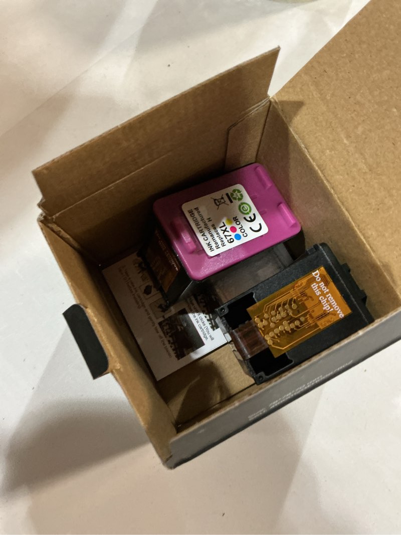 Condition photo showing New/Like New for 67xl printer ink replacement for hp ink 67 remanufactured for hp 67 ink cartridges black/color combo pack for deskjet 2700 2700e 2755e 2755 4155e envy 6055e 6055 6000 6400 6455e 6475 6452 6458