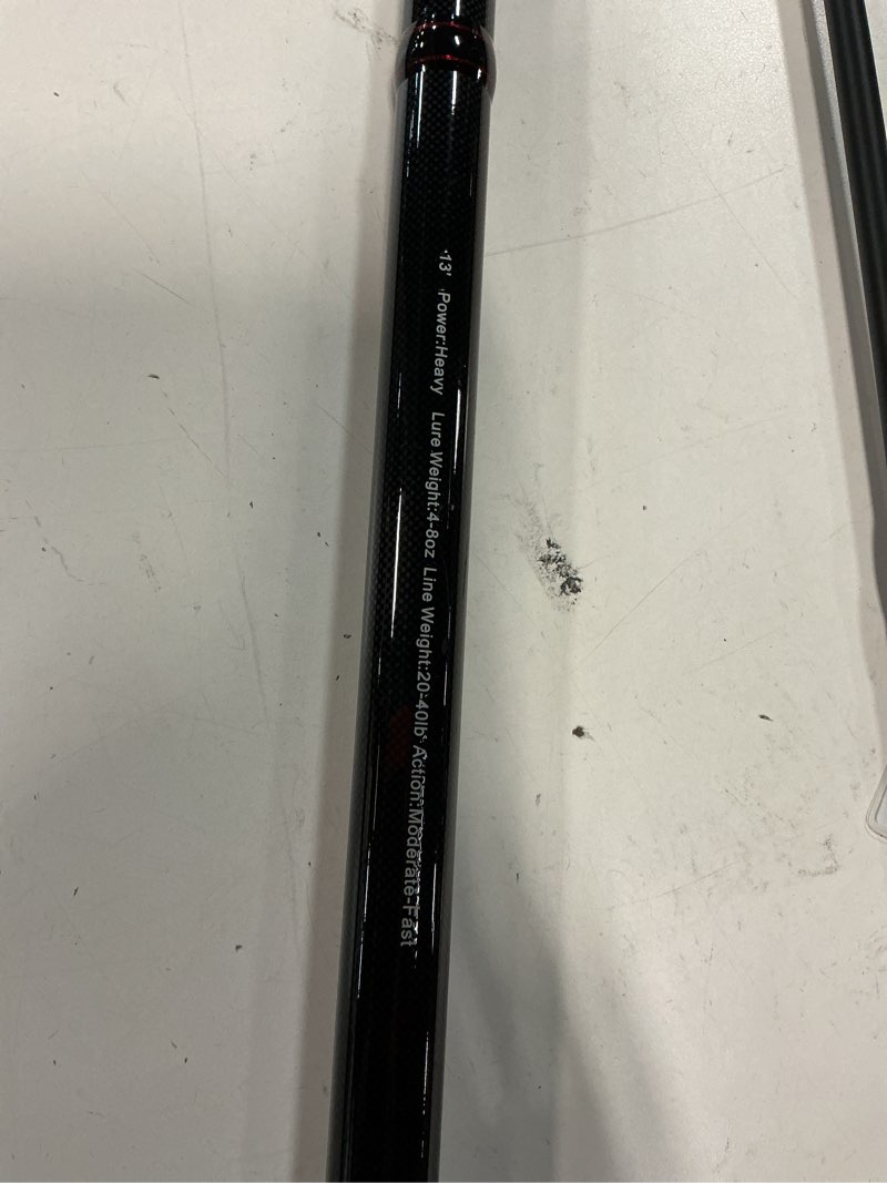 Condition photo showing Good Condition for Fiblink Surf Spinning Fishing Rod 2-Piece/4-Piece Graphite Travel Fishing Rod B: 11'-3pcs