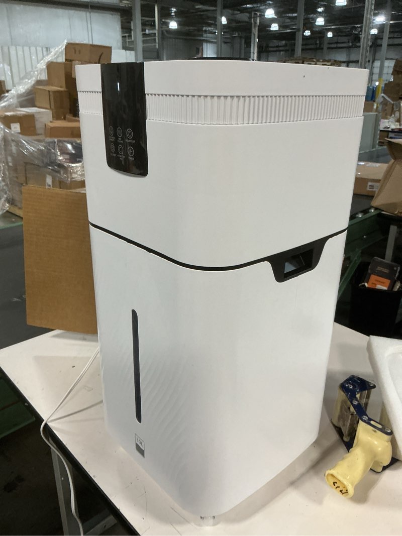 Condition photo showing Good Condition for Lovlivi Whole House Humidifiers 4200 sq.ft, 30L/7.93Gal Large Room & Commercial Humidifier 3000ml/H Mist Output, Cool Mist Industrial Humidifiers for Home, Plants, Office, Warehouse, Greenhouse