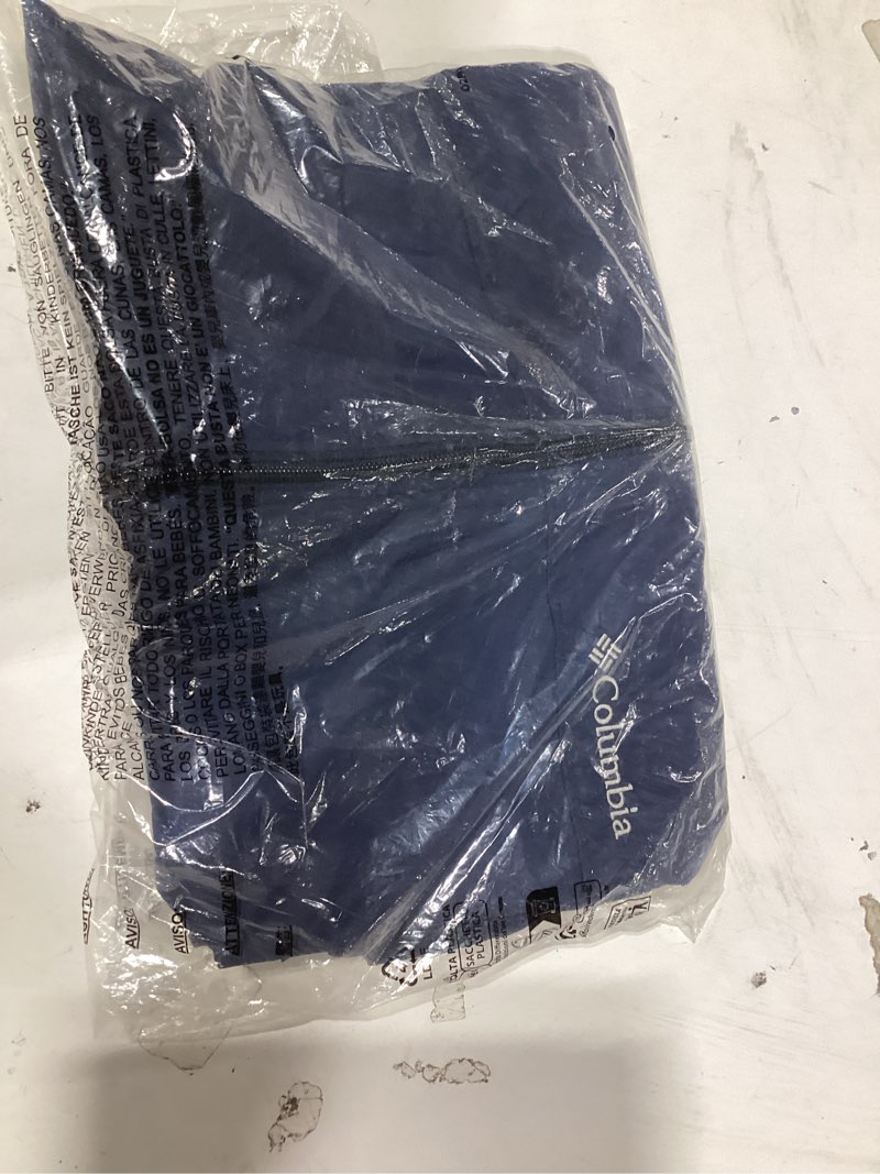 Condition photo showing New/Like New for columbia men’s glennaker lake ii rain jacket x-large collegiate navy