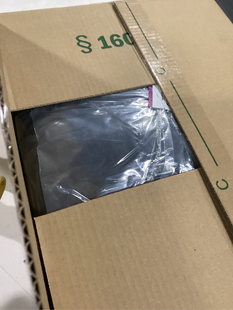 Condition photo showing As Is for Electric Wearable Heated Blanket with Foot Pocket, Heated Blanket Wearable with Sleeves for Sofa, Flannel & Sherpa Electric Throw Blanket, 10 Heat Settings & 2-8H Auto Shut-Off, 50*70"+18", Dark Grey 50*70 Dark Grey