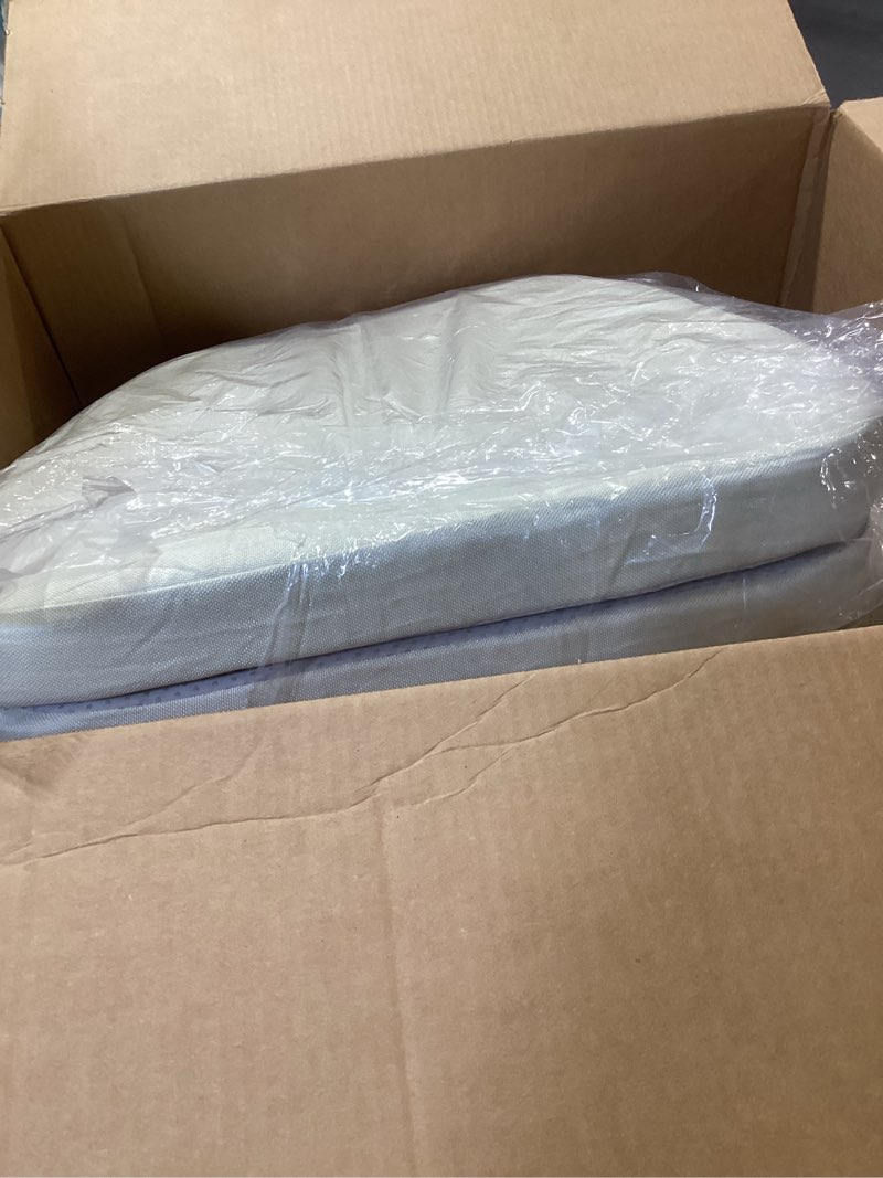 Condition photo showing Good Condition for shinnwa kitchen chair cushions set of 4, non-slip dining chair cushions with detachable straps and machine washable cover, 4 pack, 17x16x2in, beige beige 4