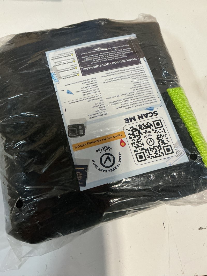 Condition photo showing Good Condition for v volkgo super extra large stroller bag for airplane with padded backpack shoulder straps, double stroller cover for air travel, jogger & carrier - fits all, gate check bag, waterproof travel cover. black