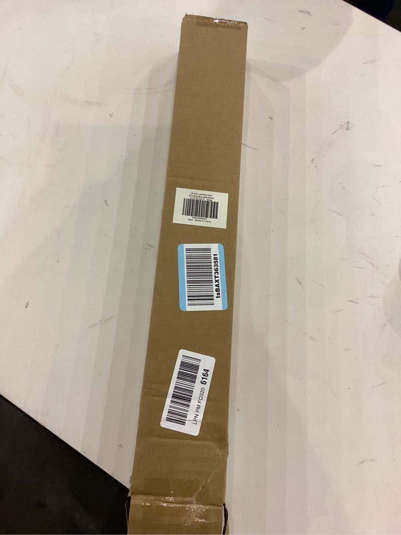 Condition photo showing New/Like New for LazBlinds No-Drill Cordless Zebra Blinds - Dual Layer Light Filtering & Room Darkening, Free-Stop Lift, Easy Install, Day & Night Privacy with Valance for Window 21.5" W x 64" H, White 21.5"W x 64"H White