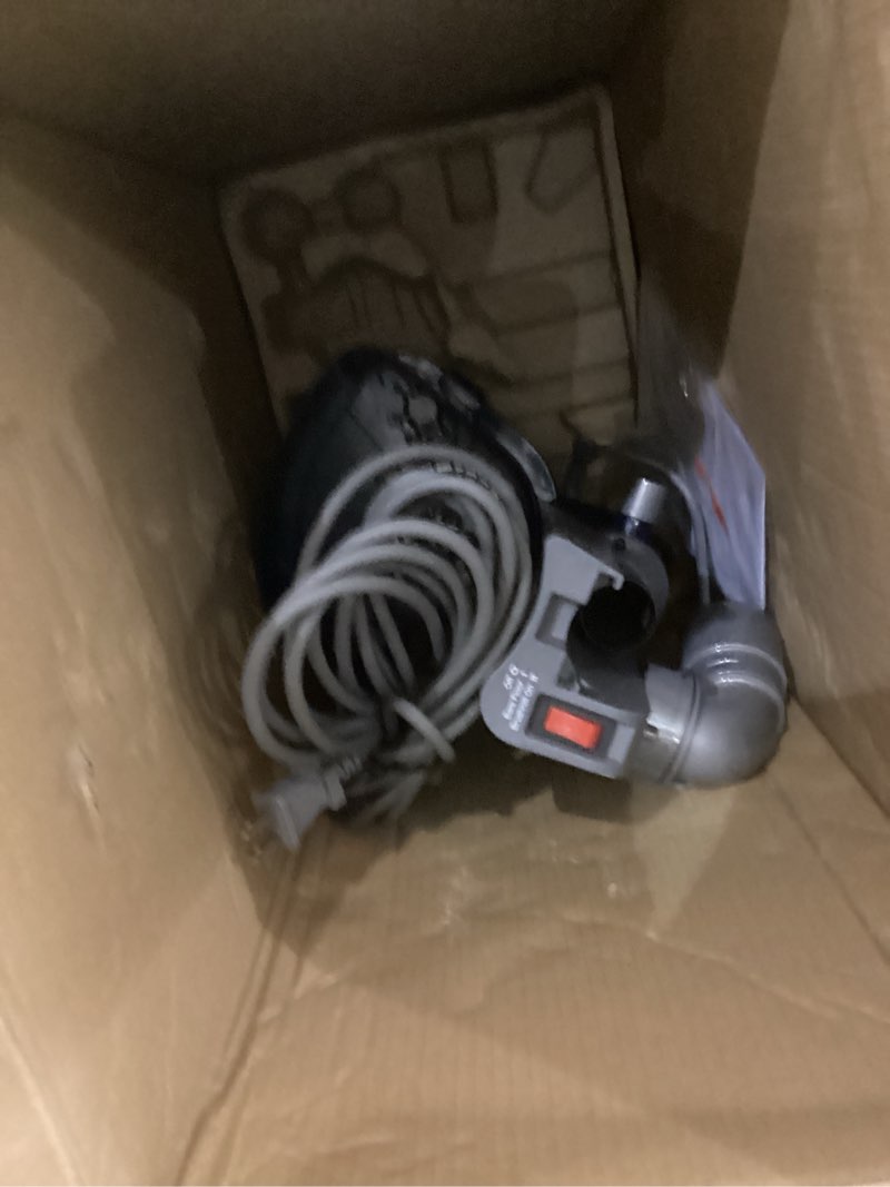 Condition photo showing As Is for Shark Upright Vacuum, Navigator Lift-Away Deluxe with Large Dust Cup Capacity, HEPA Filter, Swivel Steering, Upholstery Tool & Crevice Tool, Blue, NV360 Navigator (Navy)