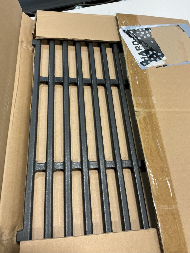 Condition photo showing Good Condition for genesis e-310 7524 grates replacement parts for weber genesis 300 gas grill grates genesis e310 e-310 e-320 e-330 s-310 s-330 s-320 ce-310 ce-330 cep-310 cast iron cooking grids genesis grill parts 2pcs genesis 300 series grates 19.5 x 25.8”