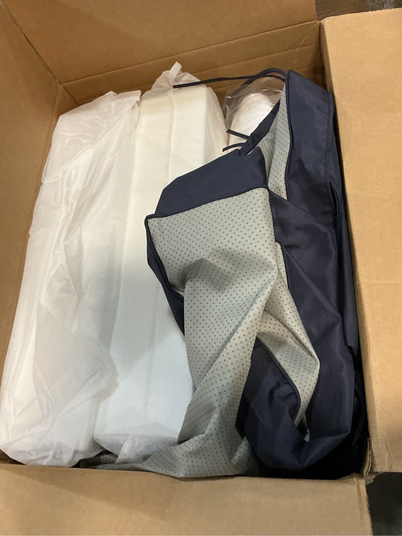 Condition photo showing Good Condition for 20 x 20 inch outdoor chair cushions for patio furniture uv resistant non slip waterproof replacement patio seat cushion with ties pack of 4, navy blue navy blue 20 x 20 in (similar no same)