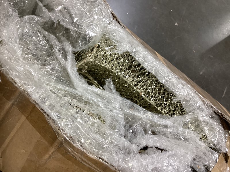 Condition photo showing As Is for winemana 5ft Reindeer Christmas Outdoor Decorations, Set of 3 Extra Large Deer Yard Decor- Lighted 3D Reindeer Family Set for Outside Lawn Garden Xmas Holiday Party Decor (Gold)