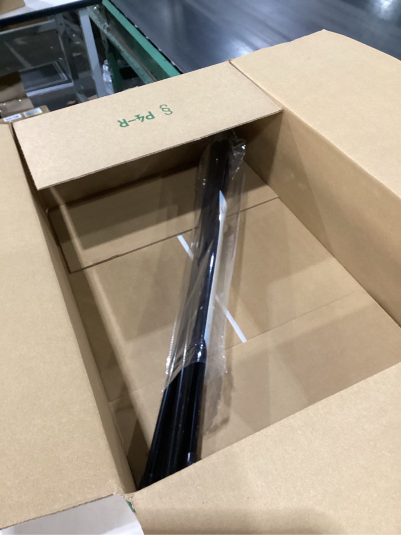 Condition photo showing Good Condition for 6 Pcs Spring Tension Curtain Rod 28-48 Inches Adjustable Expandable Pressure Black Curtain Tension Rods for Kitchen, Bathroom, Window,Home Black 28" to 48"-6Pcs