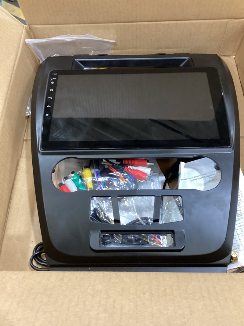 Condition photo showing Good Condition for 5G WiFi 8 Core Car Stereo for Ford Fusion Mondeo Mustang 2009 2010 2011 2012 (Black) with Carplay & Android Auto - 4+64G Android 15 Touchscreen Radio with EQ DSP/Heat Dissipation/GPS/SWC/Backup Camera 8 Core 4G+64G (Black)