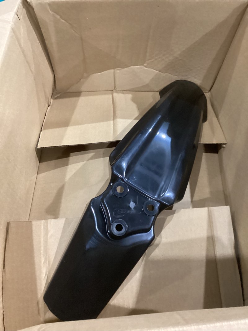 Condition photo showing As Is for Electric Bike Front Fender - Electric Dirt Bike Accessories - Ebike Mud Guard for Sur-ron Light Bee S/X / X160 / X260 Acrylonitrile Butadiene Styrene Front Fender