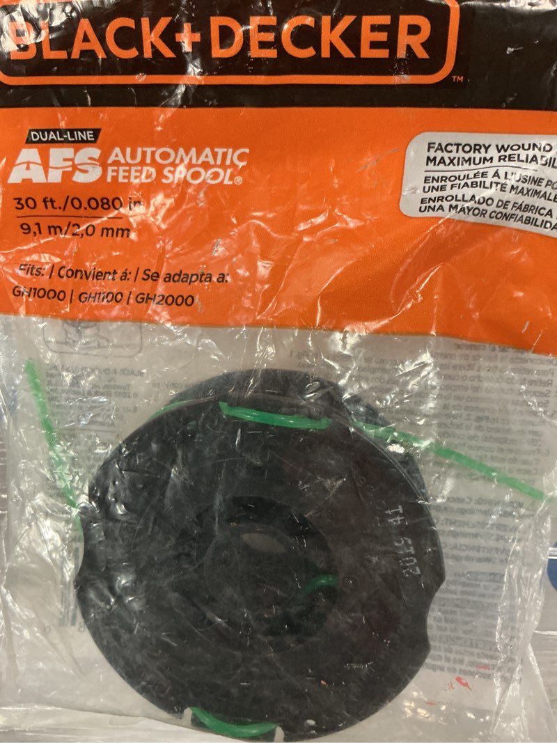 Condition photo showing New/Like New for black+decker dual-line .080 in. d x 30 ft. l replacement line trimmer spool