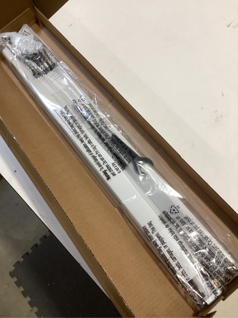 Condition photo showing Good Condition for lazblinds no tools no drill cordless cellular shades, blackout light blocking honeycomb shades for home, thermal insulation blinds for windows, 28" w x 48" h, white blackout-white 28" w x 48" h