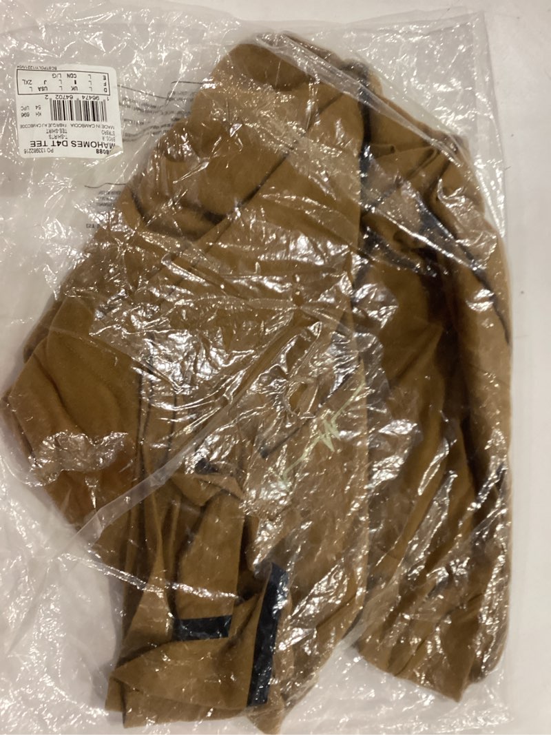 Condition photo showing New/Like New for Adidas Mens Mahomes Designed 4 Training T-Shirt, Bronze Strata, Large