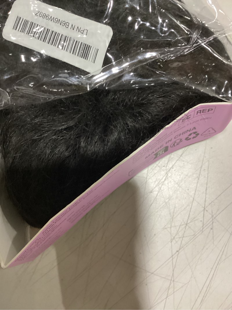 ruwiss short hair toppers for women real human hair, 5x5.5 base pixie cut with bangs, clip-in curly 