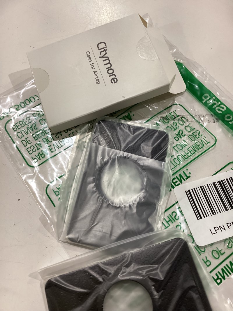 Condition photo showing New/Like New for 2 Pack for AirTag Wallet Holder Slim Card Insert,Flexible Thin for Airtag Wallet Card Case Cover Compatible with Apple AirTag,for Badge, Gift,Business Card Cases,for Air Tag Case Accessories