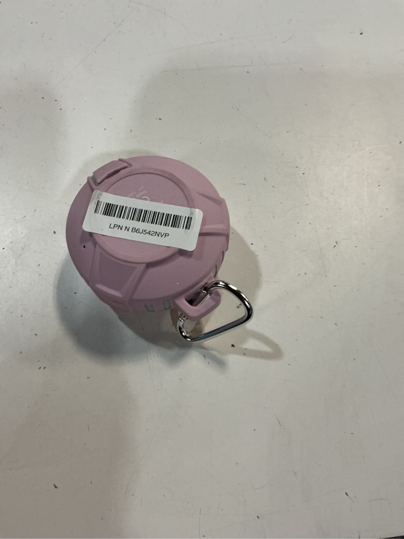 Condition photo showing As Is for EBODA Bluetooth Shower Speaker, IP67 Waterproof Portable Wireless Small Speakers, Floating, 24H Playtime for Home, Beach, Pool, Kayak, Hiking, Boat Accessories, Gifts for Women, Girls - Pink