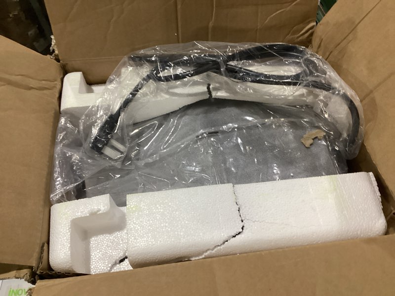 Condition photo showing New/Like New for inoviva Nugget Ice Maker Countertop, 40lbs/24H Soft Chewable Pellet Ice Machine with Self-Cleaning, Sonic Ice Maker for Home Kitchen, Office - Black Stainless