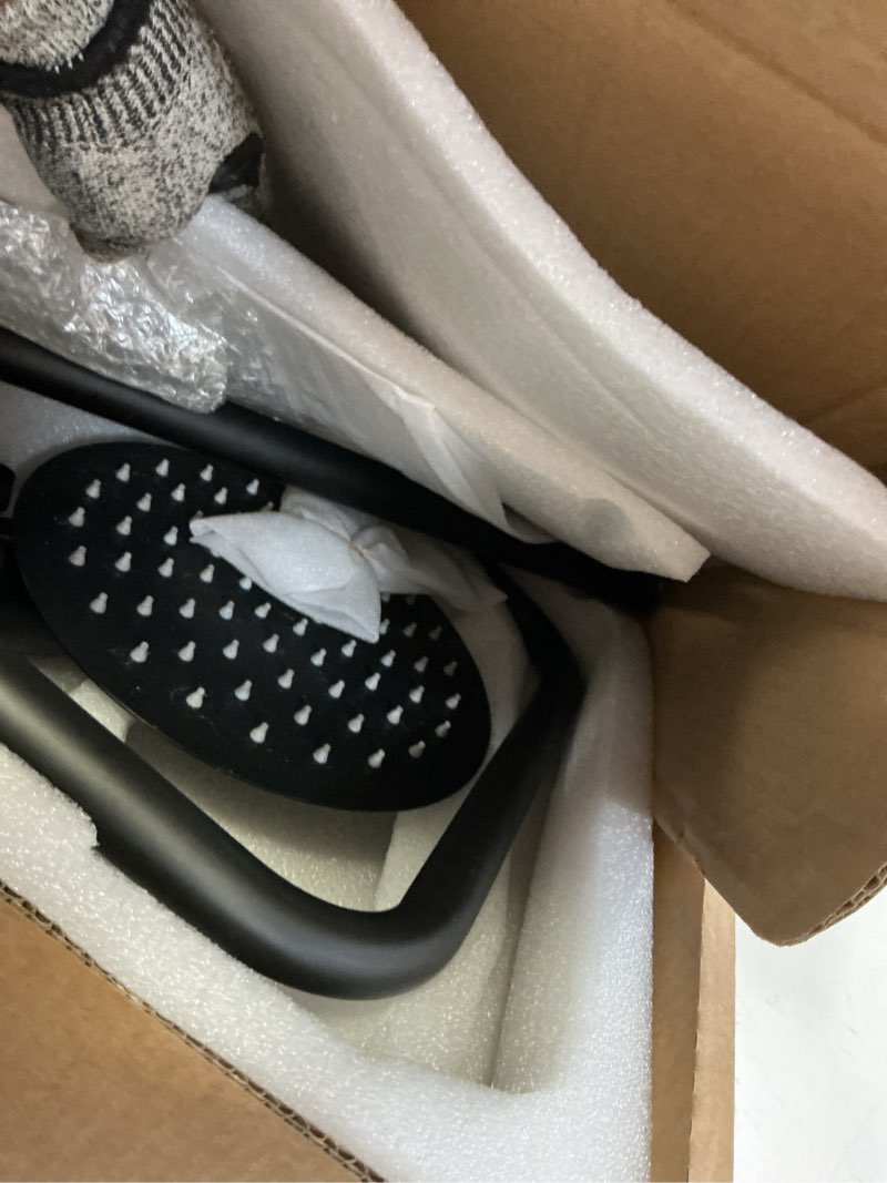 Condition photo showing Good Condition for shower system matte black outdoor shower fixtures with 8" rain shower head handheld sprayer single handle 304 stainless steel wall mounted shower shower faucet combo for bathroom or backyard matte black two modes