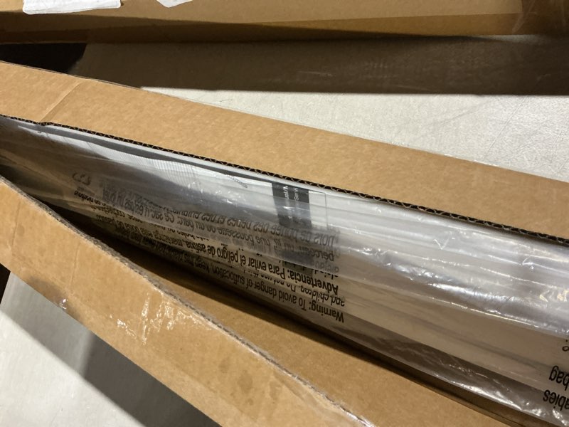 Condition photo showing Good Condition for lazblinds upgraded top down bottom up (tdbu) honeycomb blinds, no drill no tools easy install cordless cellular shades for windows 29" w x 64" h, white - light filtering light filtering - white 29"w x 64"h