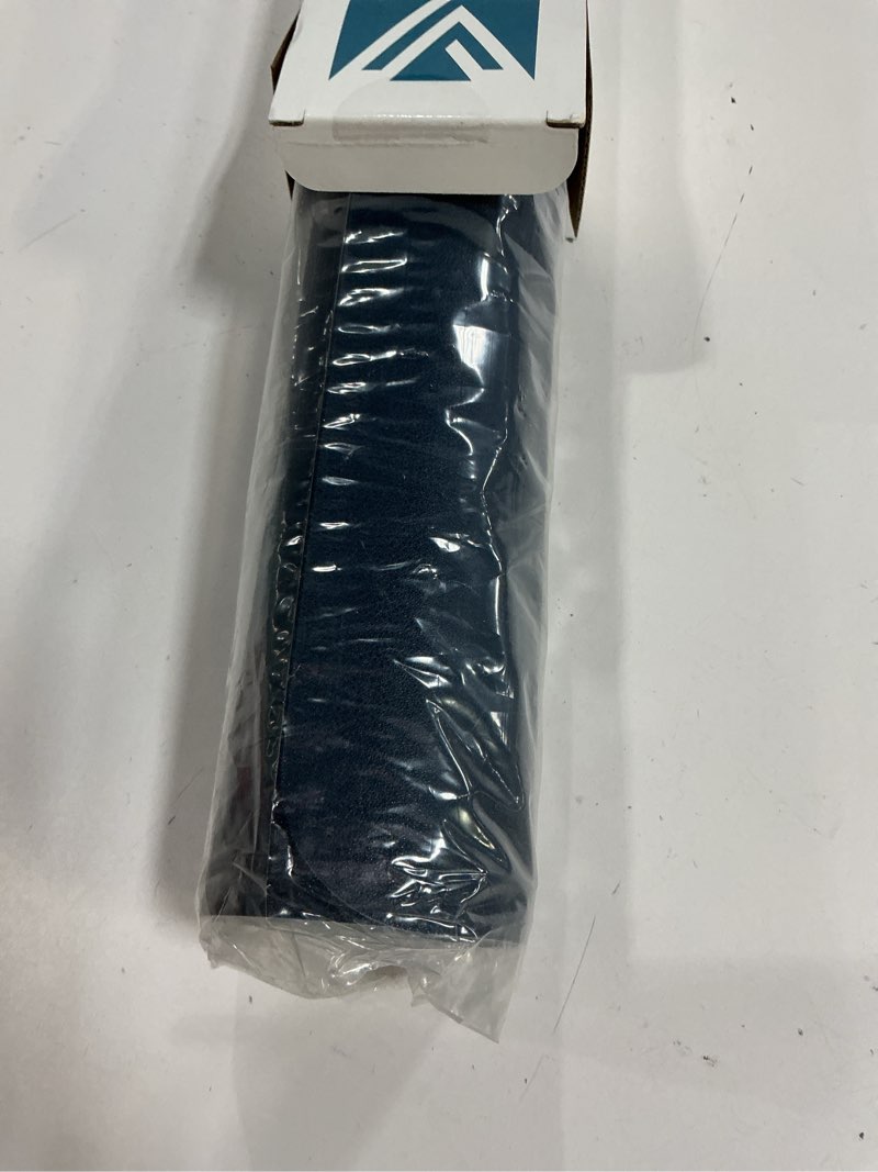 Condition photo showing New/Like New for Vine Creations Leather Desk Mat Large 44" x 22", Desk Protector Mat, PU Leather Desk Pad, Large Mouse Pad, Desk Blotter, Desk Pads on Top of Desks, Desk Matt for Desktop, Office Desk Mat (Dark Blue) 44" x 22" Dark Blue/Gray