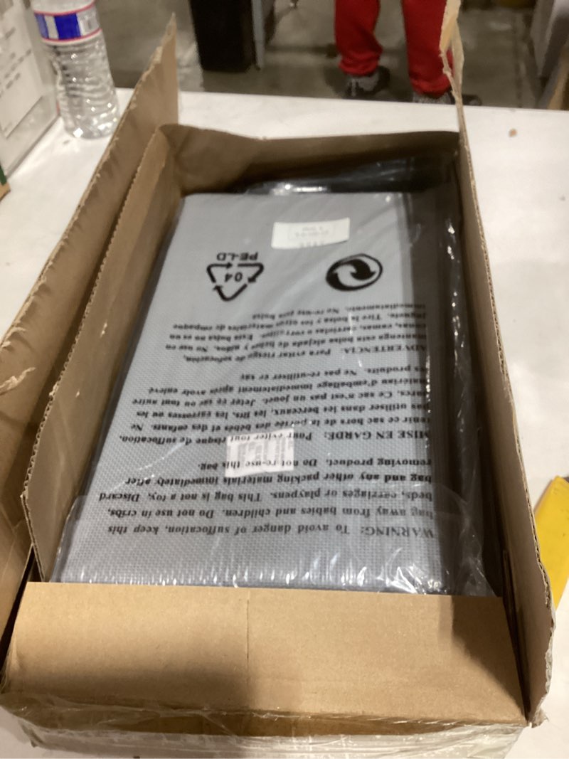 Condition photo showing New/Like New for Elevated Dog Bed for Large Dogs, Portable Cooling Dog Cot with Breathable & Waterproof Mesh, Indoor & Outdoor Raised Pet Hammock Bed, Grey Silver Grey