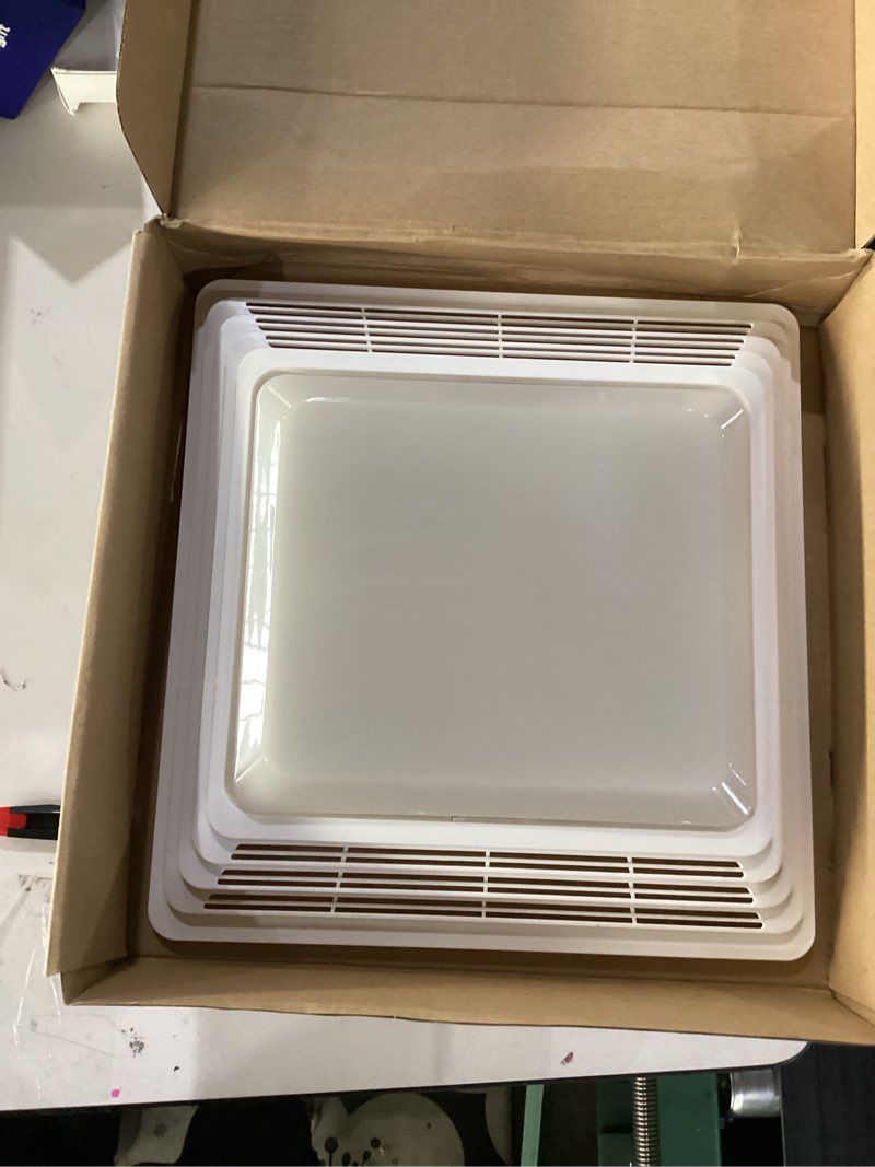 Condition photo showing New/Like New for Thaekuns S97014094 Ventilation Fan Grille Lens Assembly for Broan Nutone 678, 679, 679FL, 679FLT, 680, 680FL, 680FLT, M680, HD50L, HD80L Bathroom Vent Exhaust Fan Cover