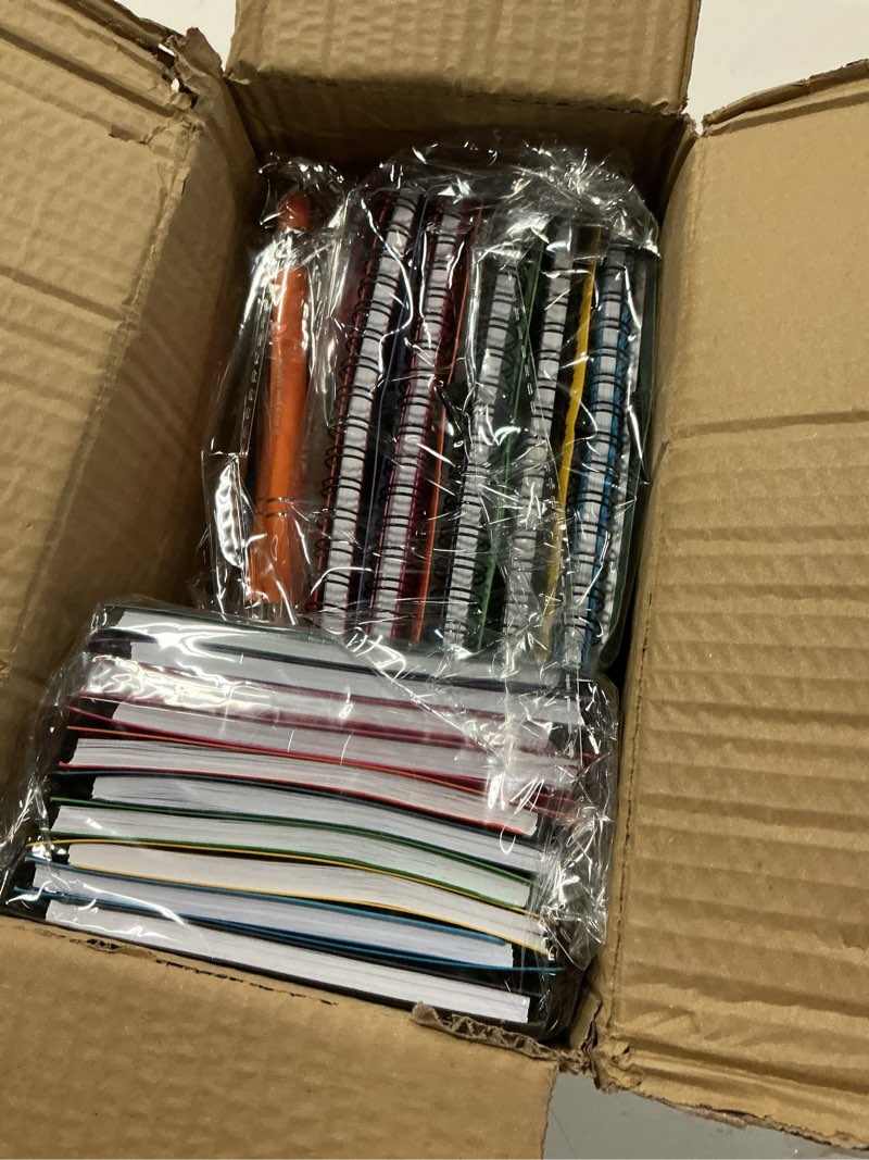 Condition photo showing New/Like New for 40 Pcs/20 Sets Employee Appreciation Gifts Bulk, Inspirational Notebooks with Motivational Pens for Staff, Thank You Gifts for Coworkers, Teachers,Team, Nurse, DSP, Office, School, Christmas