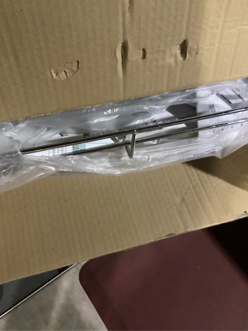 Condition photo showing Good Condition for DINDON 2 Tier Pull Out Cabinet Organizer (20" W X 21" D), Double Tier Wire Basket Slide Out Shelf Storage for Kitchen Base Cabinet Organization ?for Kitchen, Pantry, Bathroom, Chrome Chrome 20'' W X 21'' D