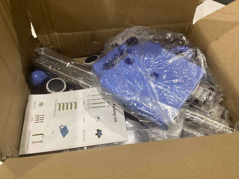 Condition photo showing Good Condition for iv pole with wheels, adjustable 52.3"–70.8" stainless steel iv stand, 9" x 7" tray, height-adjustable handle, 4 fluid bags holder, 5-wheel base medium-tray
