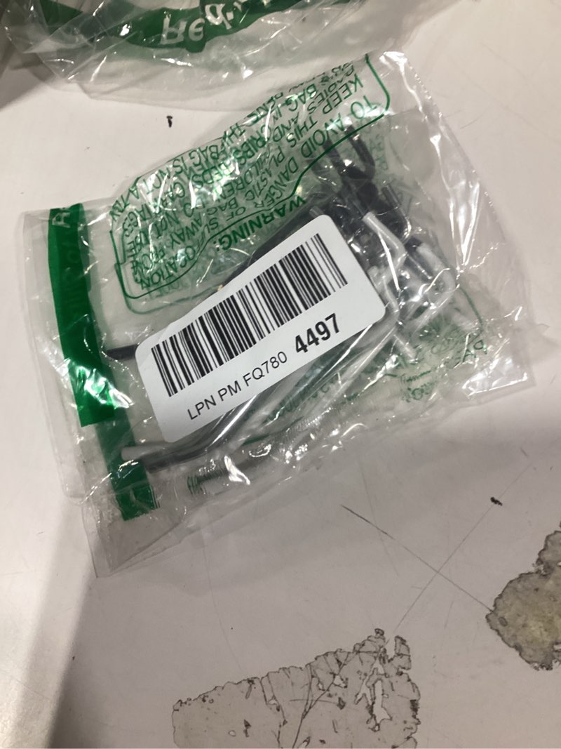 Condition photo showing Good Condition for pegboard hooks, hooks for pegboards with 0.98 inch hole spacing, 3.9 inch longth pegboard hooks for hanging tools (3 black 3 white 3 metal)