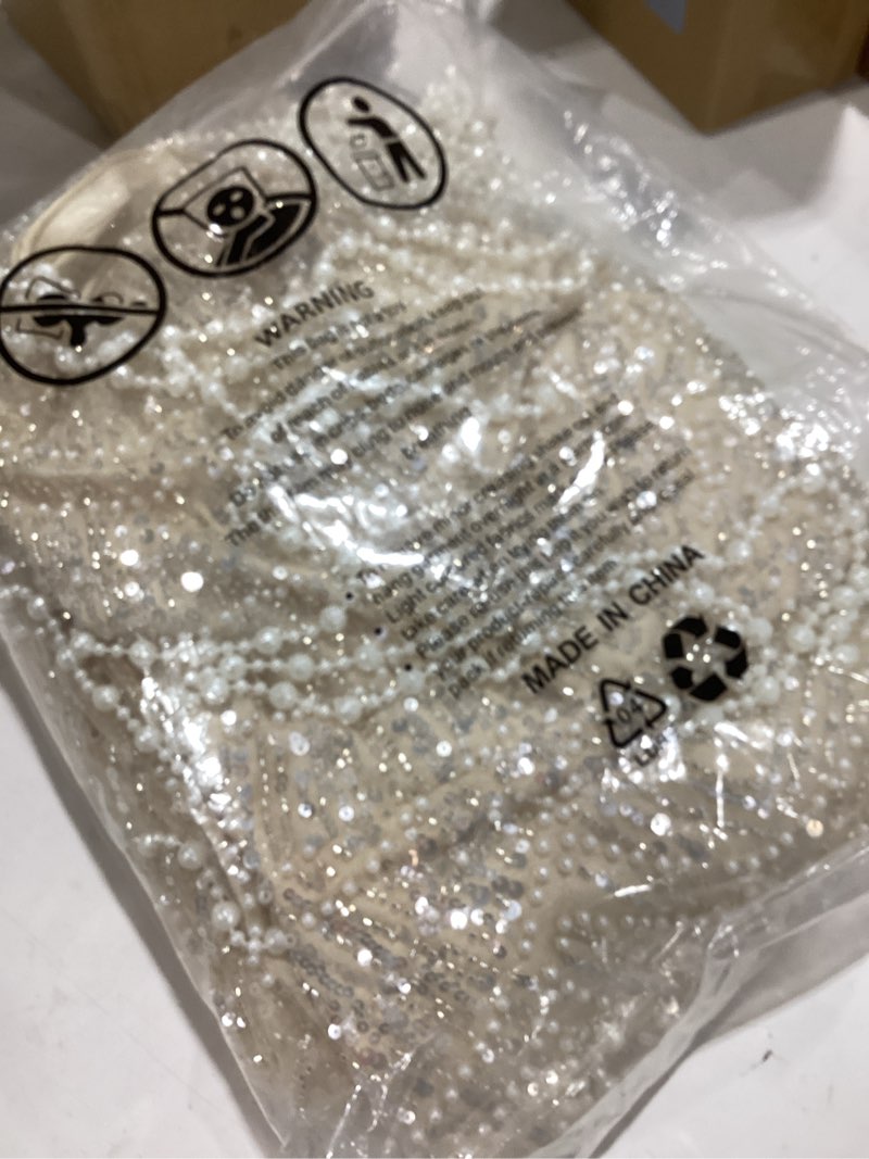 Condition photo showing Good Condition for women's strapless champagne evening gown beaded bodycon maxi dress for prom party cocktail wedding x-large #1 beige