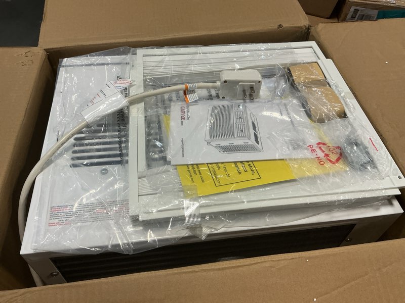 Condition photo showing New/Like New for 8000 btu window air conditioner with wifi, window ac unit 110-115v cools up to 350 sq. ft., energy saving with remote & app control & timer function, perfect for small rooms, living room, office 8000.0 british thermal units