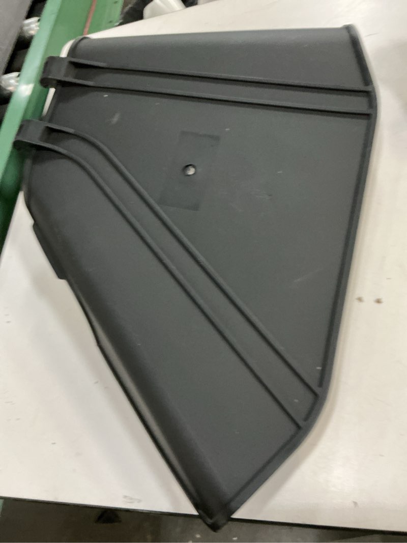 Condition photo showing As Is for deawater 1set 108-7895 deflector shield for toro timecutter ss5000 ss5060 ss5035 mowers - includes hardware, rod-pivot size: 6 1/2 inch (compatible with toro models ss5000, ss5060, ss5035)