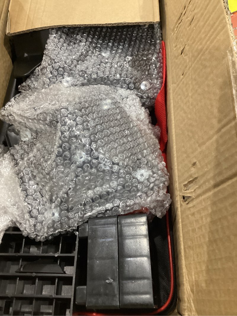 Condition photo showing Good Condition for furniture dolly set 5 wheels heavy duty, furniture movers with silent rubber wheels, 360° rotation with brake, 1400lbs load capacity, furniture lifter for easy moving large furniture. 5.3x5.3 in red