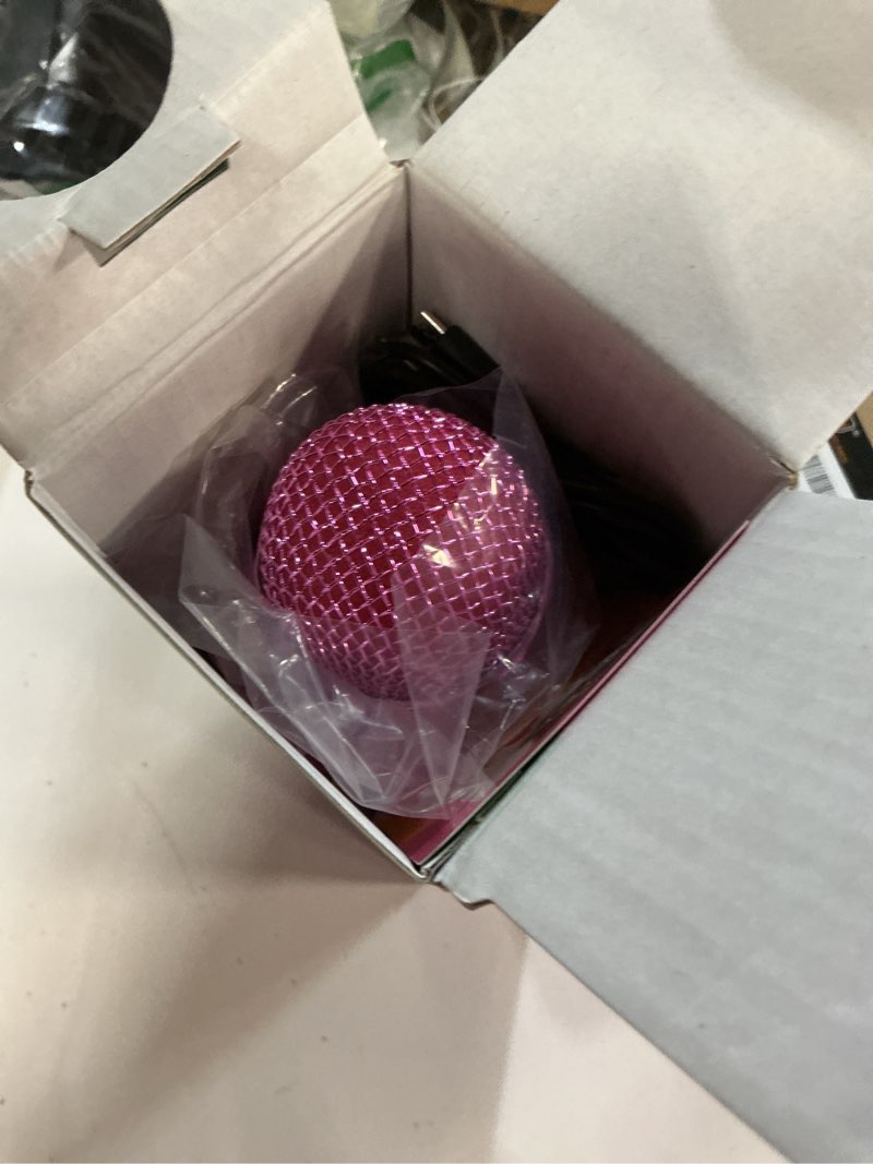 Condition photo showing Good Condition for Move2Play, Kids Karaoke Microphone | Includes Pre-Loaded Songs & Bluetooth | Kids Birthday Party Gift | Toy for All Ages 2, 3, 4, 5, 6+ Year Old Girls, Boys & Toddlers White/Pink
