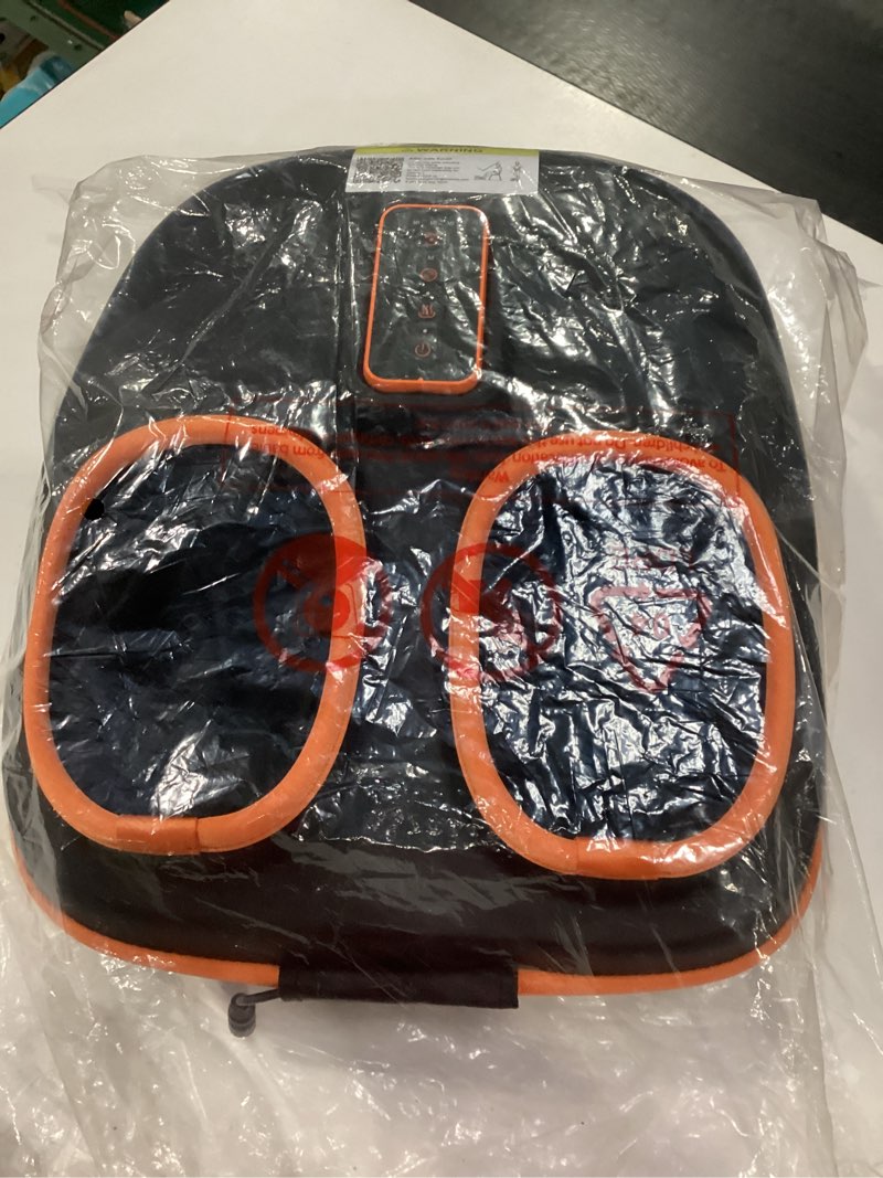 Condition photo showing New/Like New for Foot Massager Machine with Heat, Upgrade 6 Airbags 29 Nodes Deep Rolling, Compression, Ankle Kneading, Shiatsu Foot Massager for Neuropathy Plantar Fasciitis, Gifts for Men Women Fits Up to 13" 15.35in